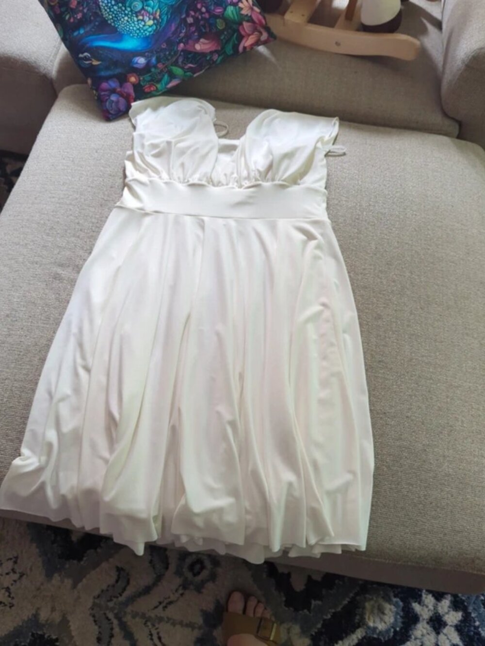 White dress